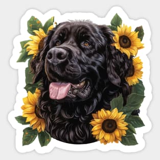 Newfoundland dog Sticker